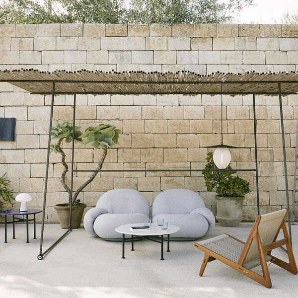 Carmel Couchtisch, Muschelwei&szlig;, GUBI