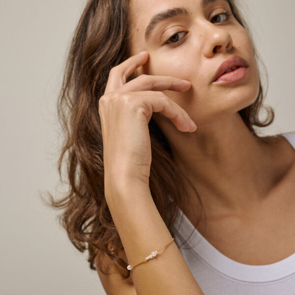 Sofia bracelet, white, ENAMEL Copenhagen