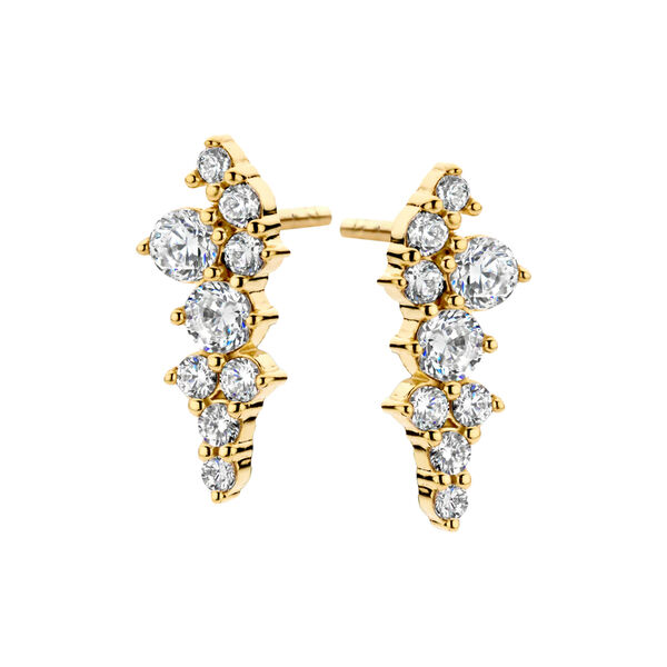 ARIA EARRING, gold plated, Spirit Icons