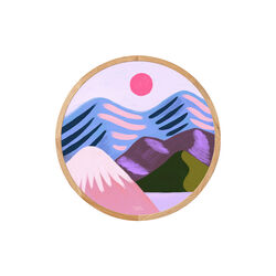 Pink Sun Purple Sea, Papirv&aelig;rk