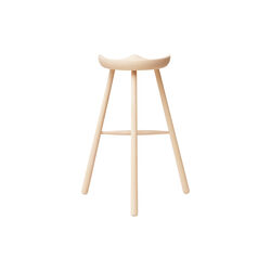 Shoemaker Chair&trade; no. 68, white oiled oak, Form & Refine