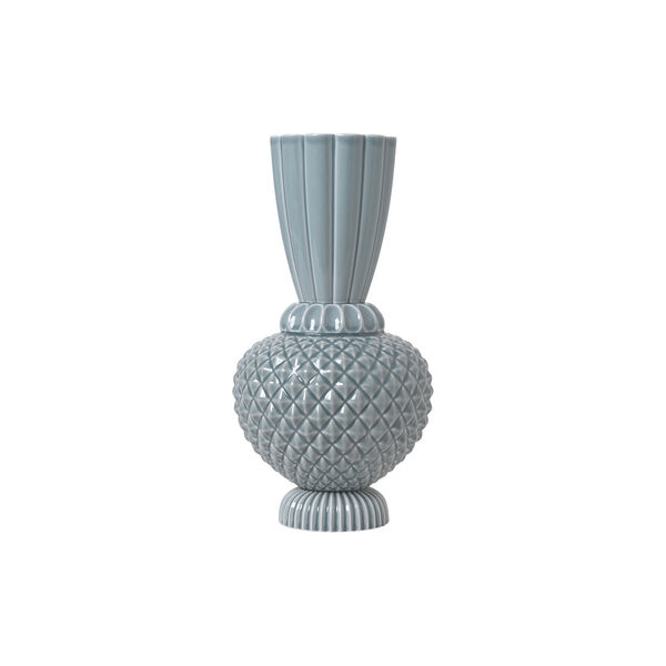 Samusrium Jumbobell Vase, blau/grau, Dottir Nordic Design