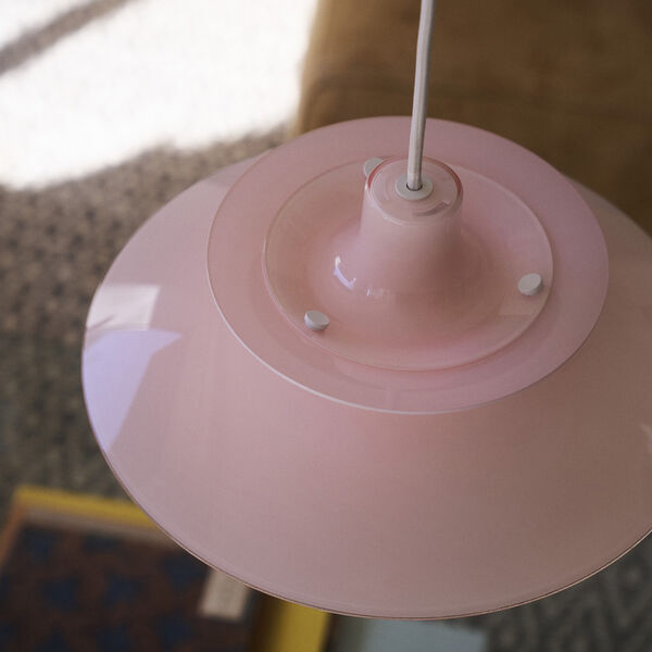 PH 5 320 Opal Pendant, opal pale rose, Louis Poulsen