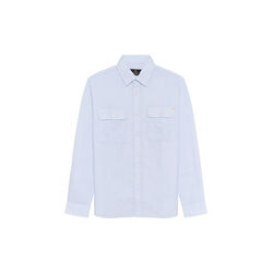 MAchristaldo P Heritage-Hemd, chambray blue, Matinique
