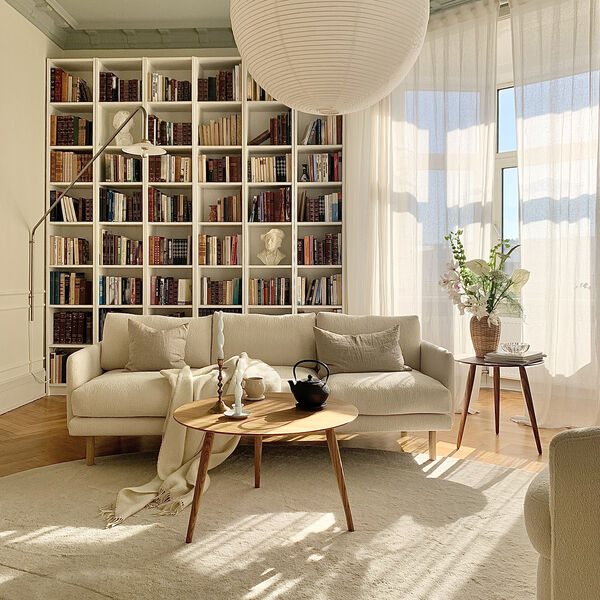 PLAYround &Oslash;60 Coffee Table, natural oiled oak, Bruunmunch Furniture