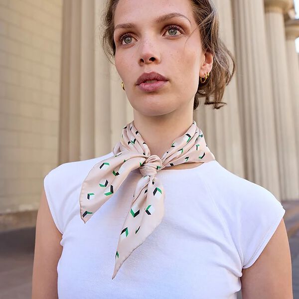 CUBES&nbsp;Schal, rosa, Bella Ballou