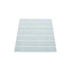 Carl Plastic Rug, blue fog/dove blue/vanilla, Pappelina