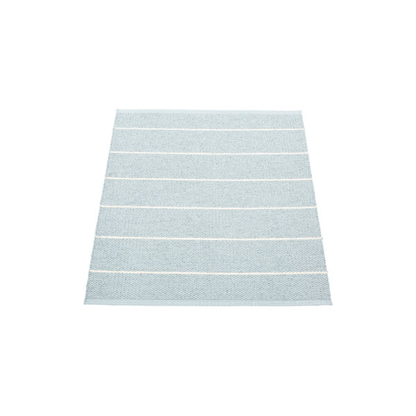 Carl Plastic Rug, blue fog/dove blue/vanilla Carl Plastic Rug, blue fog/dove blue/vanilla, Pappelina