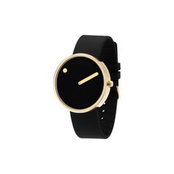 PICTO Wrist Watch, black/gold/black, Picto