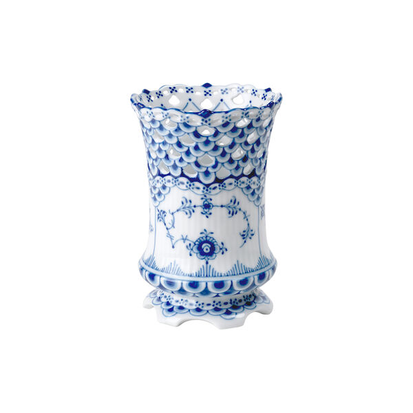 Musselmalet Vollspitze Vase 11 cm, Royal Copenhagen