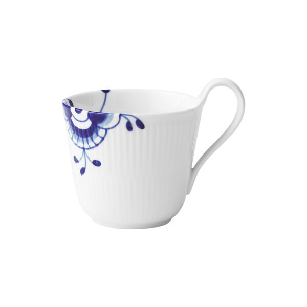 Mega Blau Gerippt Tasse mit hohem Henkel Mega Blau Gerippt Tasse mit hohem Henkel, Royal Copenhagen