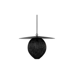 Satellite Pendelleuchte M, midnight black, GUBI