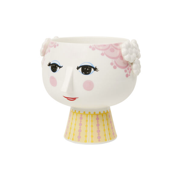 Eva Kräutertopf auf Fuß, pink, Bjørn Wiinblad