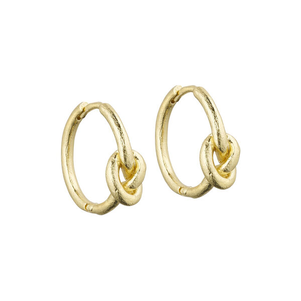 Lilou hoops Small, gold plated, Pure by Nat