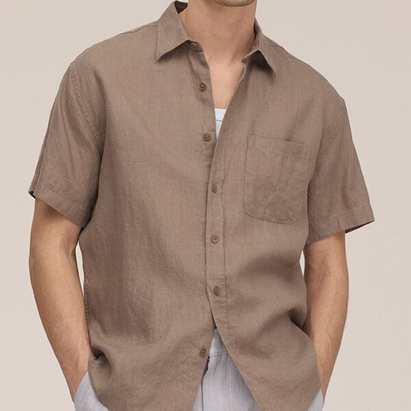 Deon SS 5708 shirt, clay mirage, NN.07