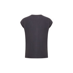 CC Heart Basic T-Shirt mit V-Ausschnitt, night sky blue, Coster Copenhagen