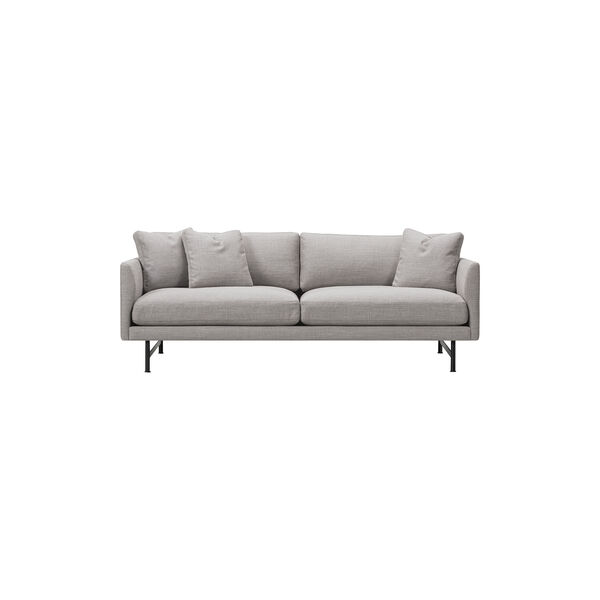 5652 Calmo 95 2-Personen-Sofa, beige/sort, Fredericia Furniture