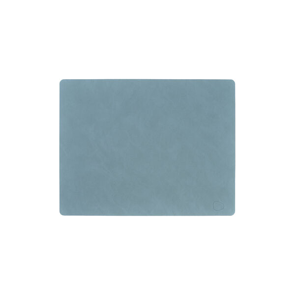 Nupo table mat Square L, light blue, LIND DNA