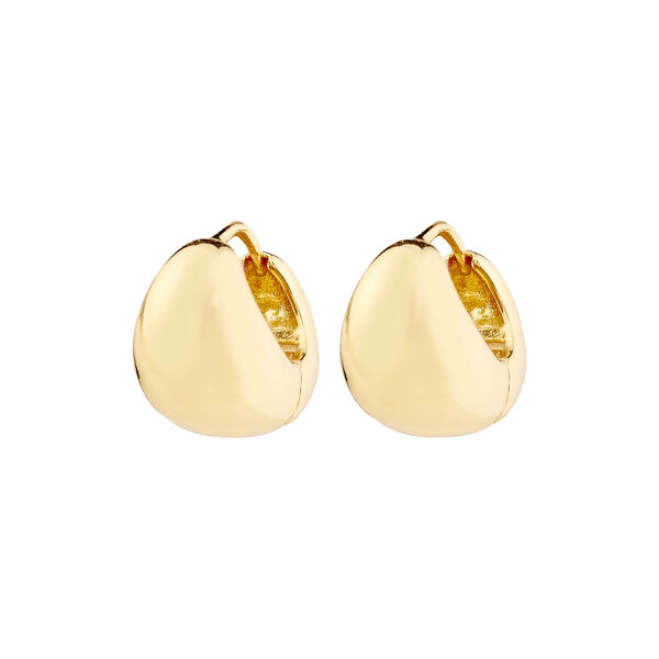 JUA Earrings, gold plated, Pilgrim