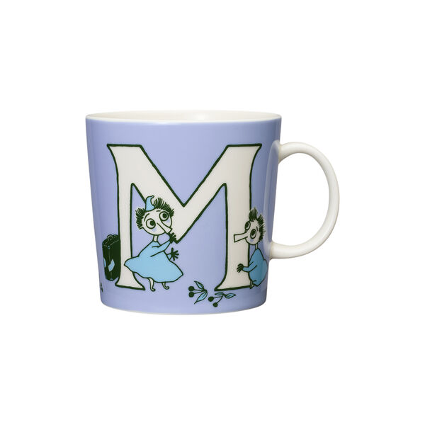 Moomin Mug 40 cl Alphabet M, Moomin Arabia