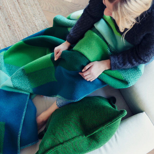 Mikkel Plaid, gr&uuml;n, R&oslash;ros Tweed