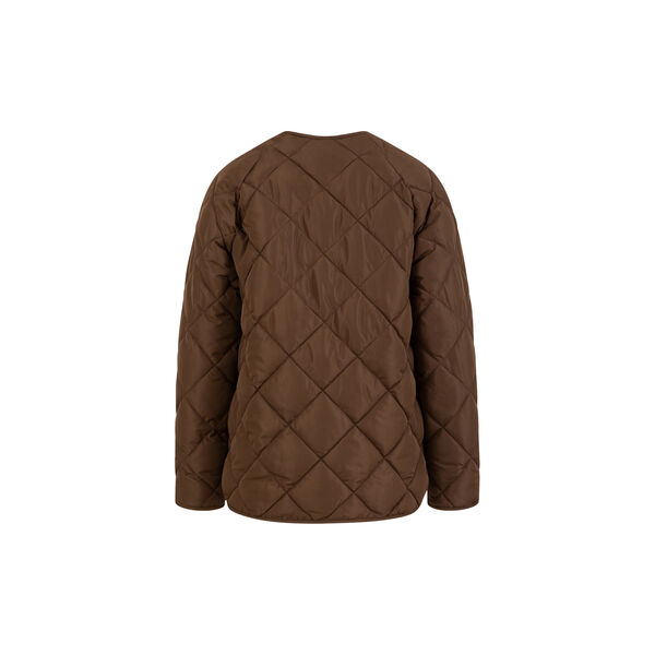 CC Heart ASTA locker geschnittene Steppjacke, chocolate brown, Coster Copenhagen