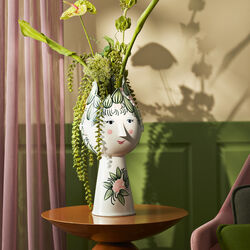 Titania Vase, gr&uuml;n, Bj&oslash;rn Wiinblad