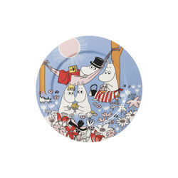 Mummy serving dish Family Time, blue, Moomin Arabia