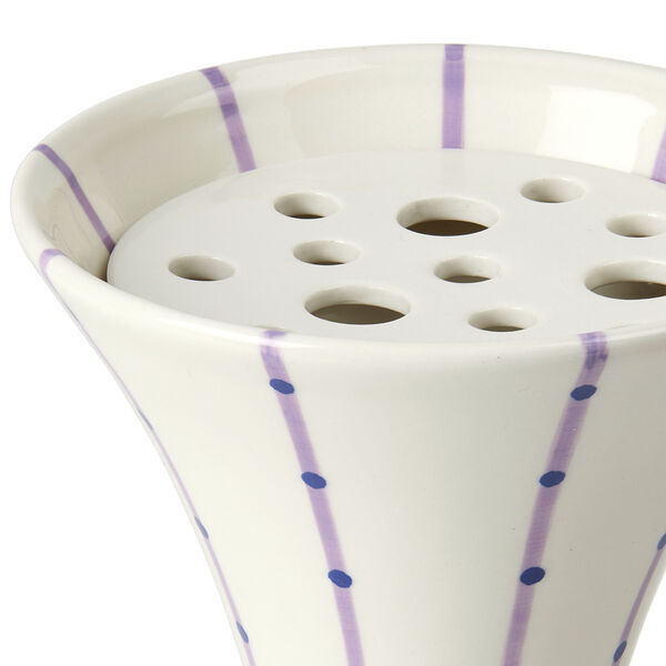 Signaturvase 15 cm, lila, K&auml;hler