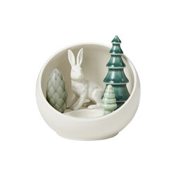Wintergeschichten Hase Votivkugel f&uuml;r Teelicht, Dottir Nordic Design