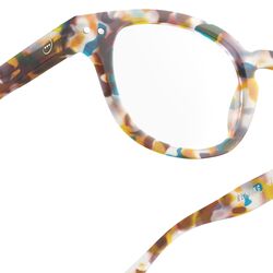 #C READING Brillen, blue tortoise, IZIPIZI