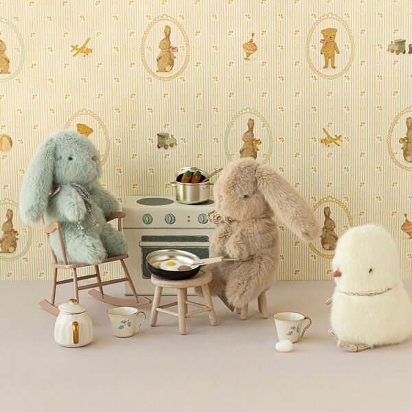 Mini-Pl&uuml;schkaninchen, Creme-Pfirsich, Maileg