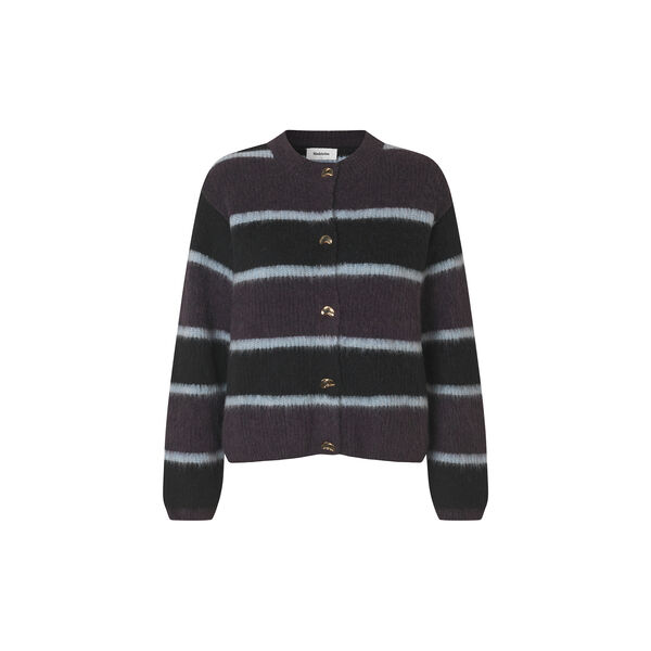 Rafaelmd stripe cardigan, winter stripe, Modstr&ouml;m