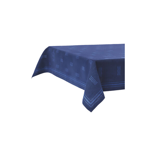 Waves Tablecloth, blue, Royal Copenhagen