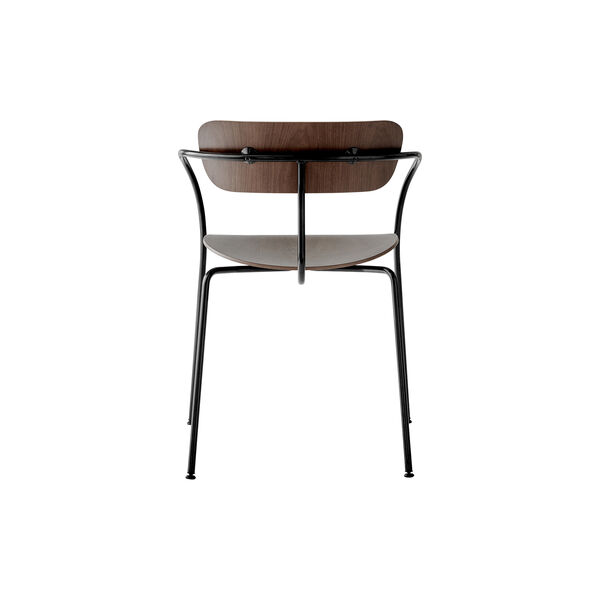 Pavilion AV2 Chair, walnut/black Pavilion AV2 Chair, walnut/black, &Tradition