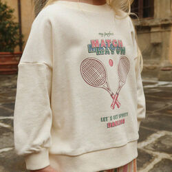 Loupy Lou Sweatshirt, buttercream, Konges Sl&oslash;jd