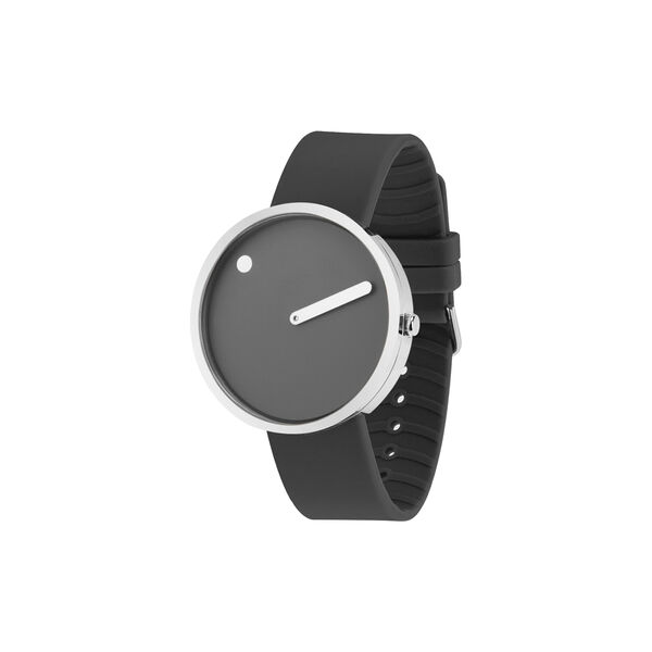 PICTO Wrist Watch, thunder grey/steel/thunder grey PICTO Wrist Watch, thunder grey/steel/thunder grey, Picto