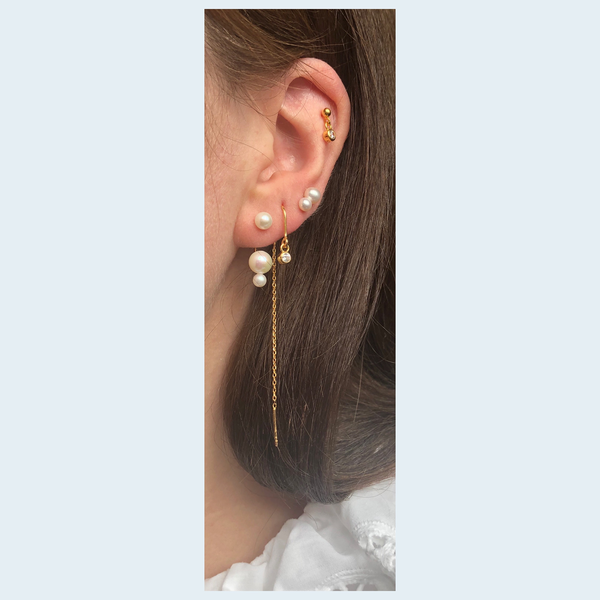 Crystal Hook Threader, The Earring Shop
