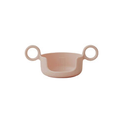 Cup holder for children's cup, nude, Design Letters