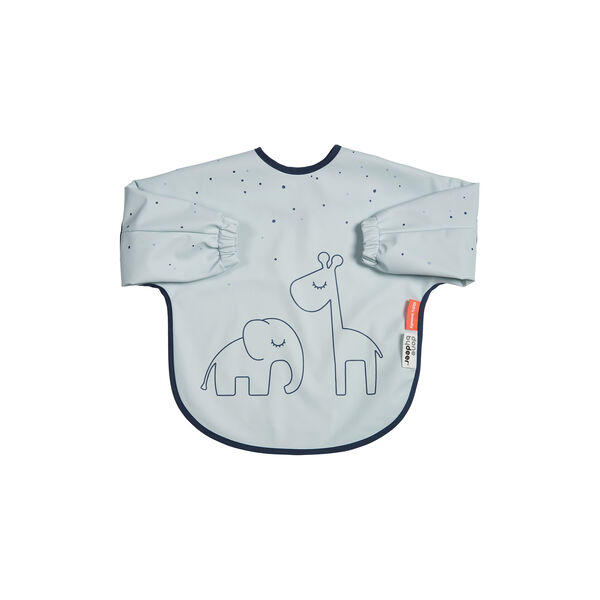 Dreamy Dots Lätzchen mit Ärmeln, blau, Done by Deer