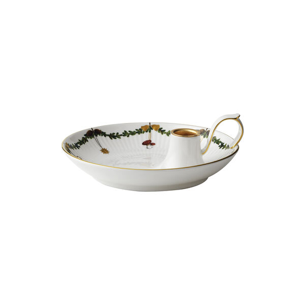 Star Fluted Christmas Kerzenhalter, Royal Copenhagen