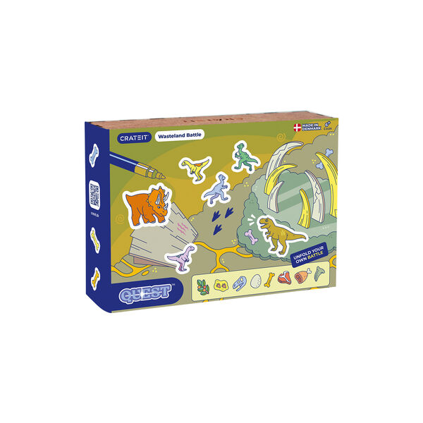 Dinosaur Wooden Toy |  Wasteland Battle, Crateit