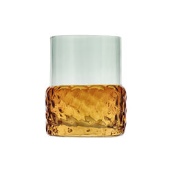 Styles Teelichthalter, blau/bernstein, Villa Collection