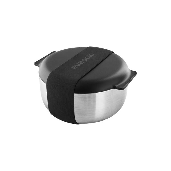 To Go Lunchbox, steel/black, Eva Solo