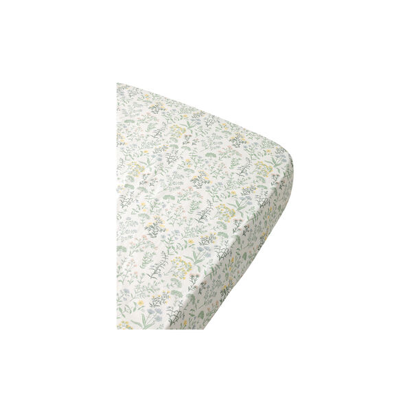 Fern Fitted Sheet, summer flowers, Dear April