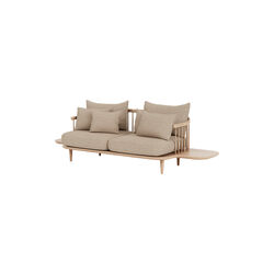 Fly SC3 2-seater Sofa, Karakorum 003/oiled oak, &Tradition