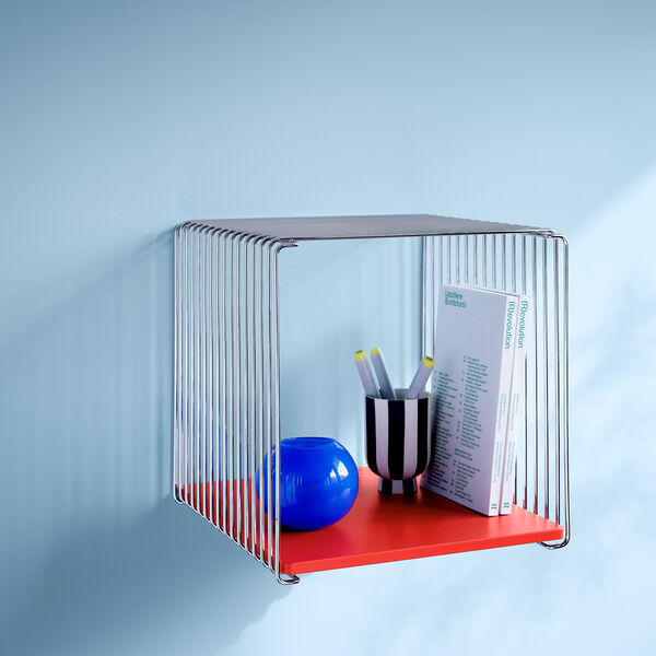 Panton Wire Inlay Shelf, 145 rosehip, Montana Furniture