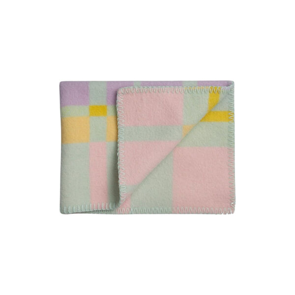 CITY Baby Size Throw, pastel, R&oslash;ros Tweed