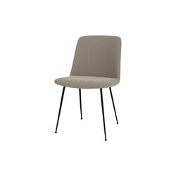 Rely HW8 Dining Chair, beige/black, &Tradition