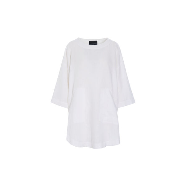 Airy linen tunic, white, BITTE KAI RAND